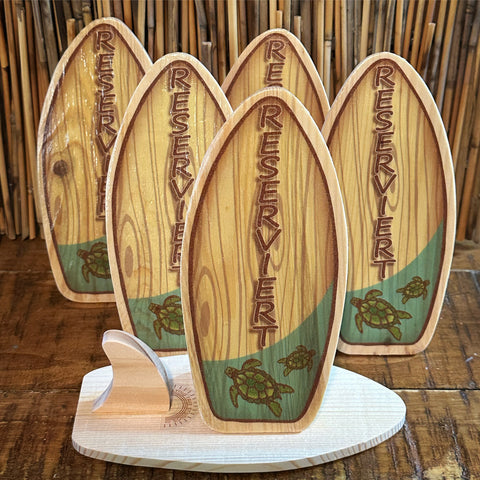 tabletop surfboards for restaurants