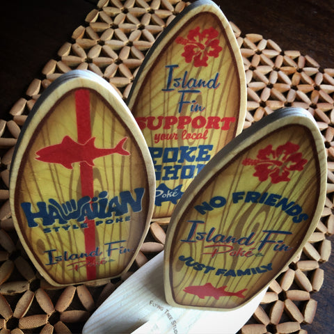 restaurant surfboard signs