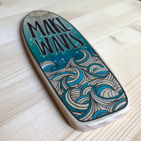 make waves illustrated surfboard