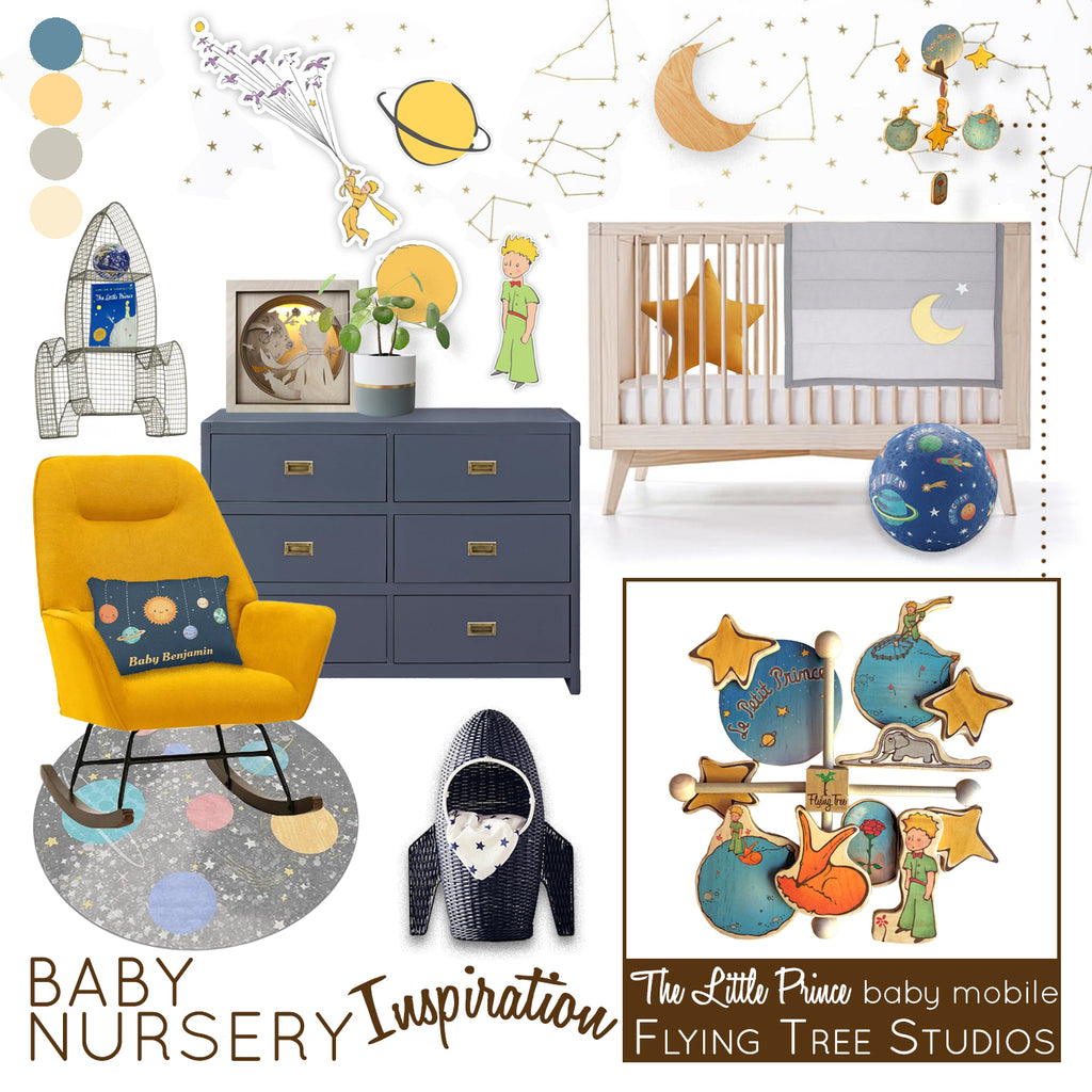 Baby Boy Nursery Little Prince Theme