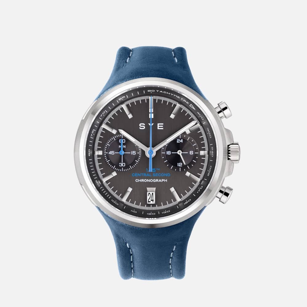 SYE MOT1ON Chronograph [Black edition] - SYE blue