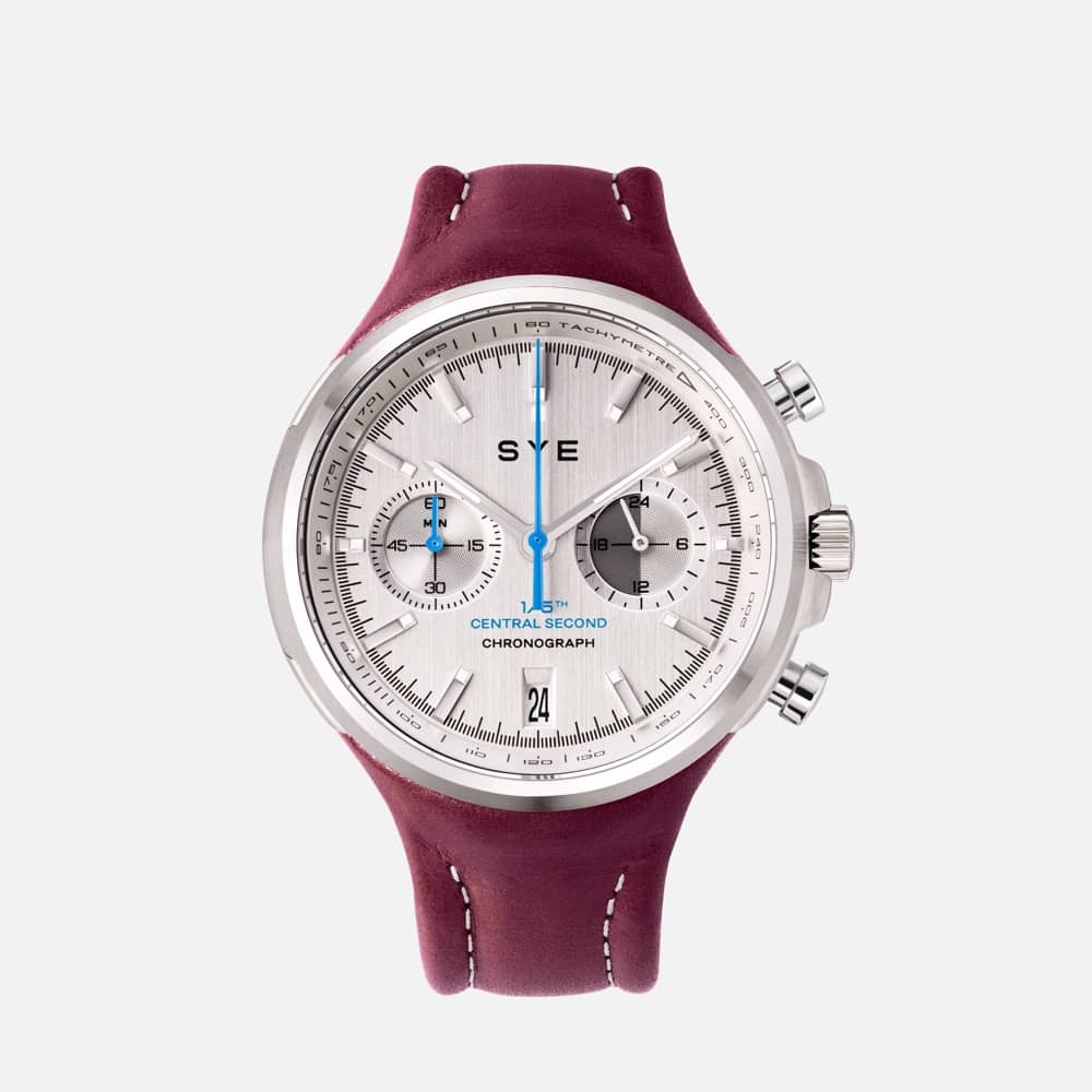 SYE MOT1ON Chronograph [Silver edition] - Syrah