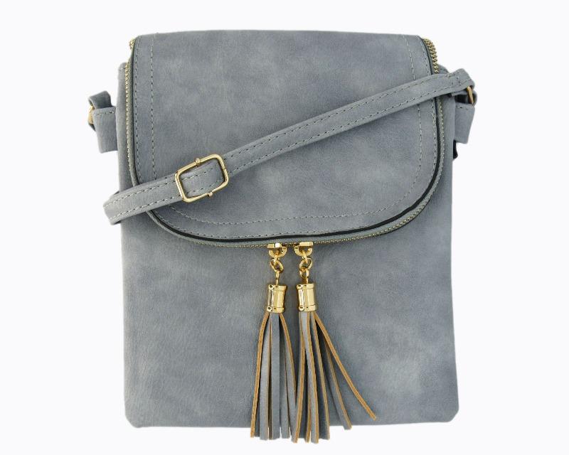 Zoey Suede Crossbody Purse – BuboHandmade