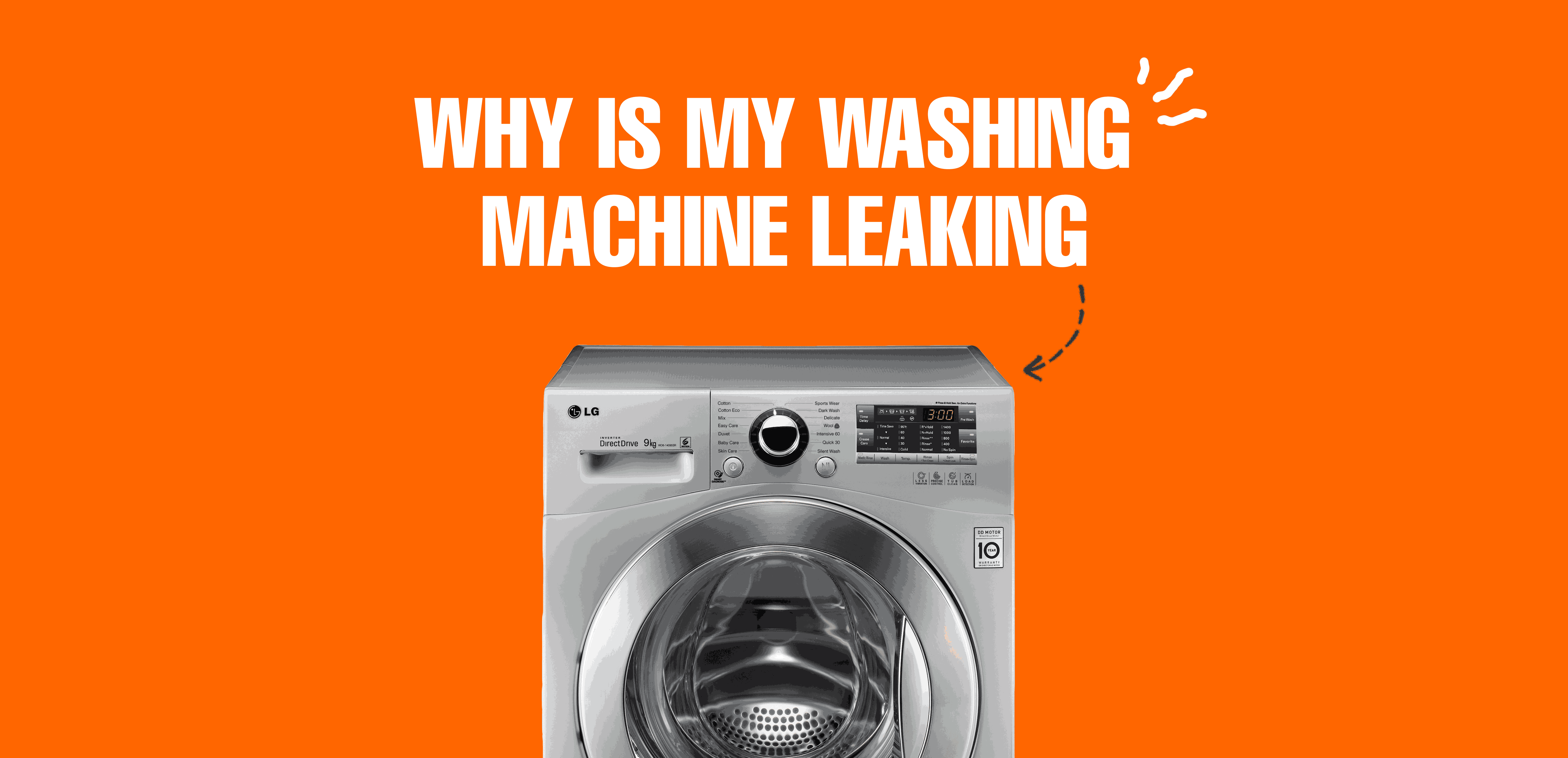 Why is my washing machine leaking? The Appliance Guys