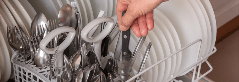 Cutlery stacked incorrectly dishwasher - The Appliance Guys