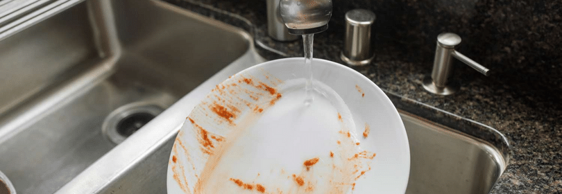 Rinsing dishes before wash - The Appliance Guys