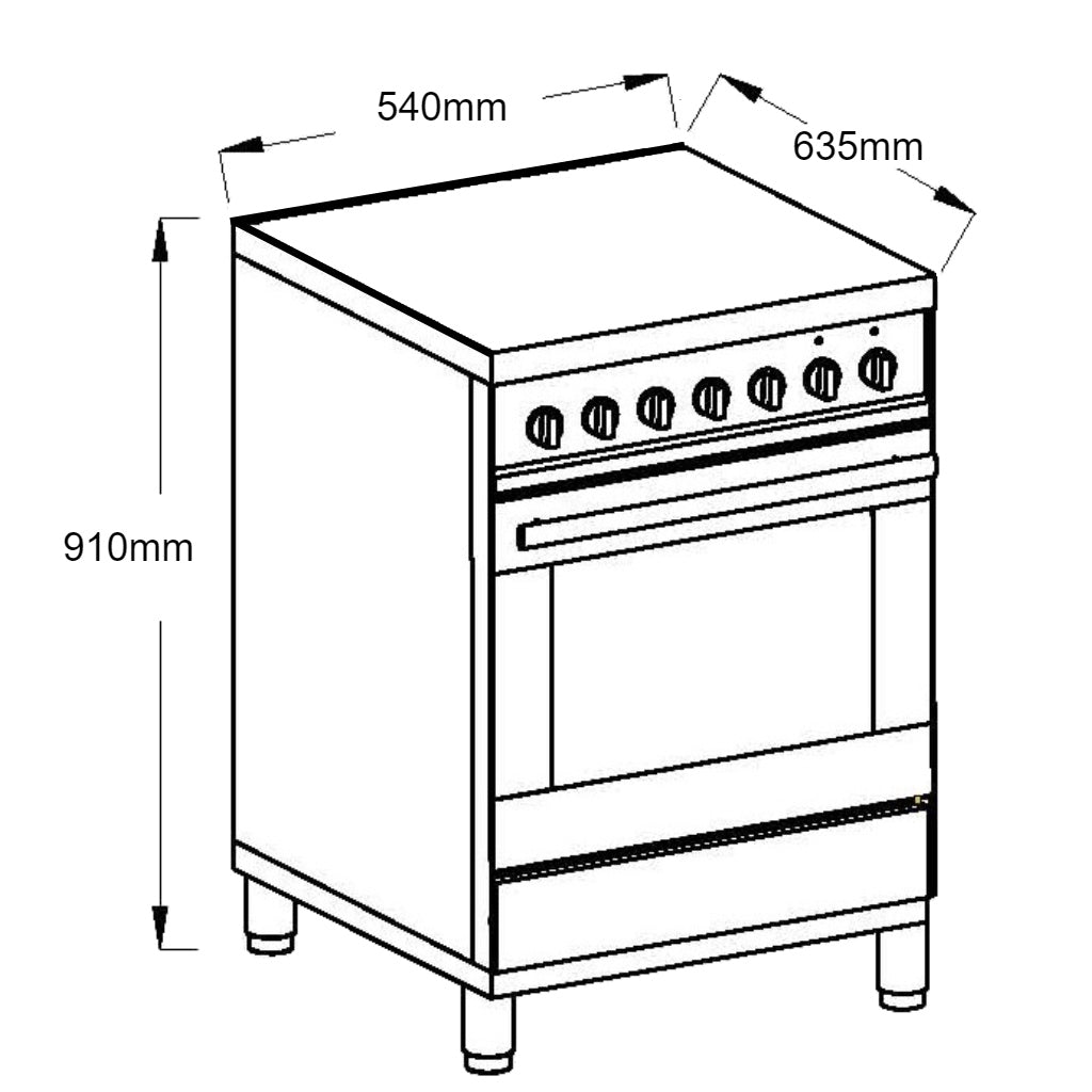 cheap freestanding gas cooker