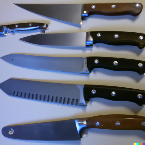 Vertical Laying Knives