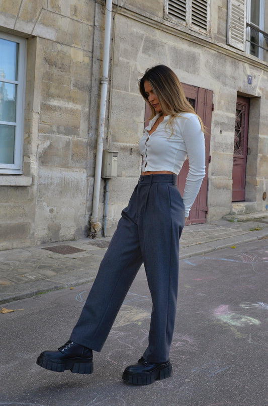 Jagger Tailored Trousers - Grey