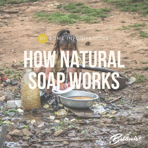 How natural soap work