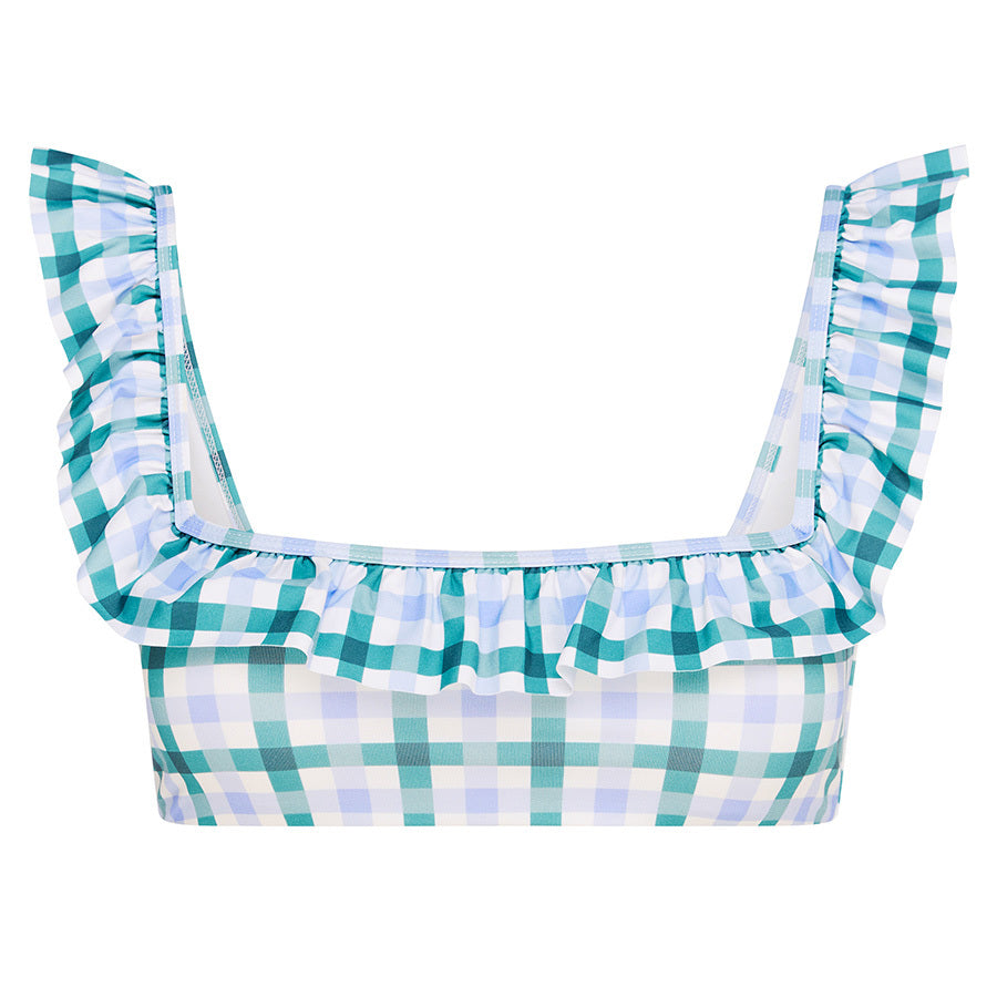 MOJITO GINGHAM FLOUNCE BRA – Walkin Closet