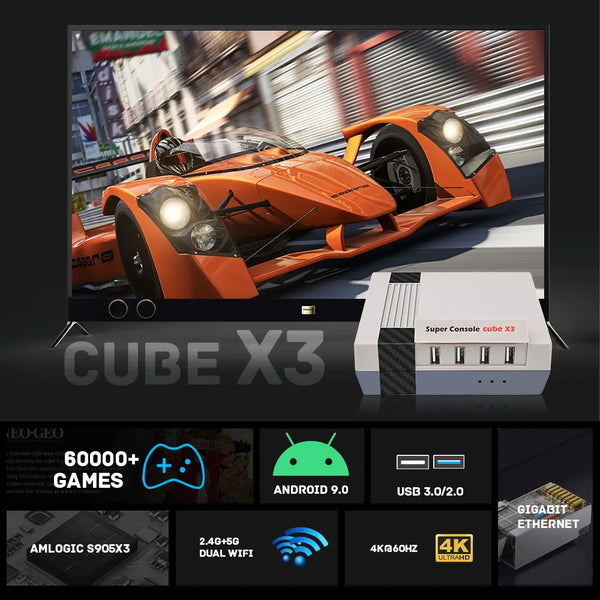 Super console Cube x3 feature