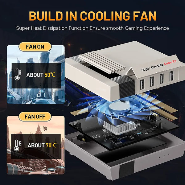 Build in Cooling Fan