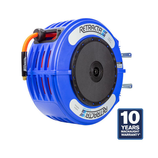 Macnaught M3 Slow Retraction Air / Water Safety Hose Reel 3/8” x 50 ft – PN#M3D-SSAW3850-H