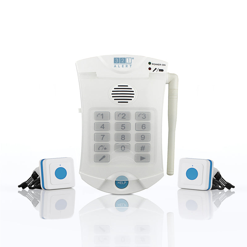 Elderly Personal Alarm with No Monthly Fees – 321Alert.co.uk