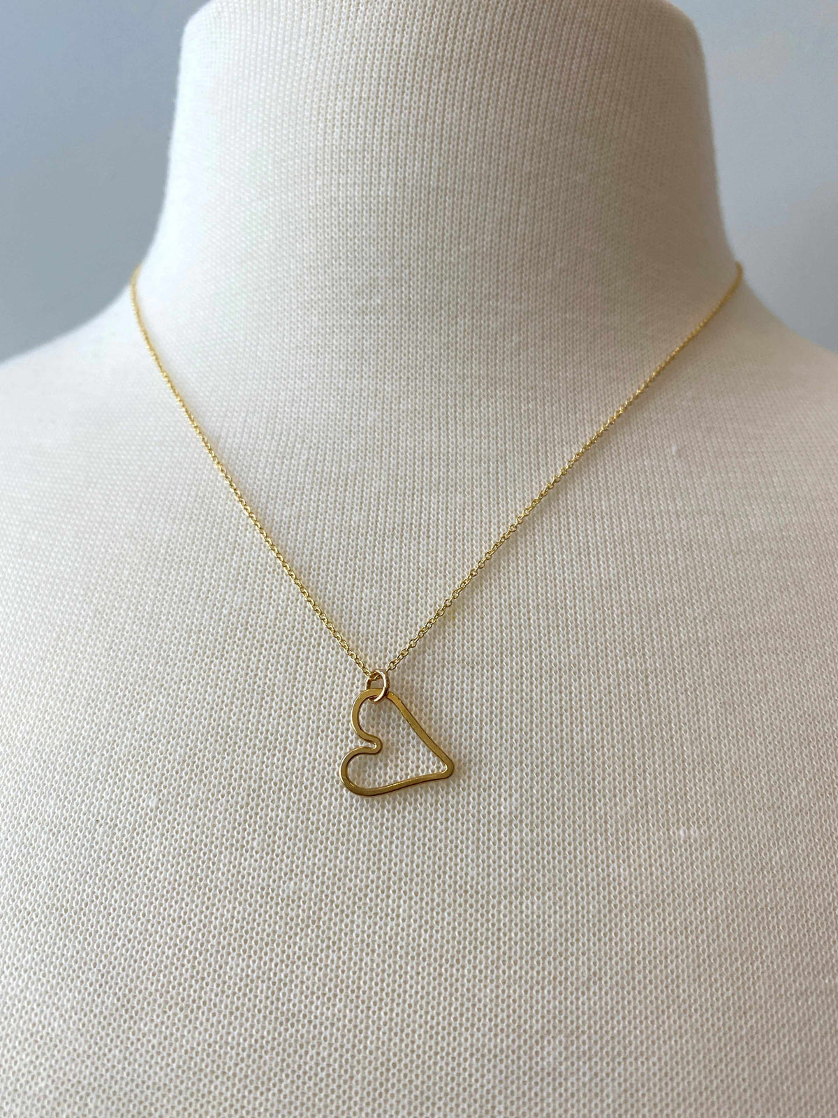 Modern Heart Necklace | Embellish Asheville