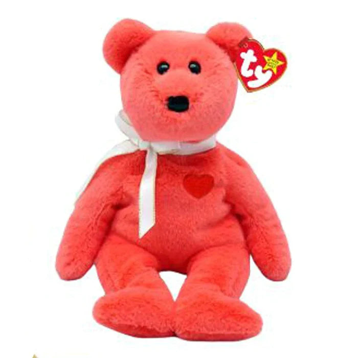 TY Valentino II the Red Teddy Bear Beanie Baby — Trudy's Hallmark
