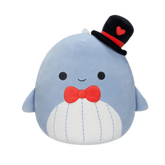 8" Samir the Whale Valentine Squishmallow