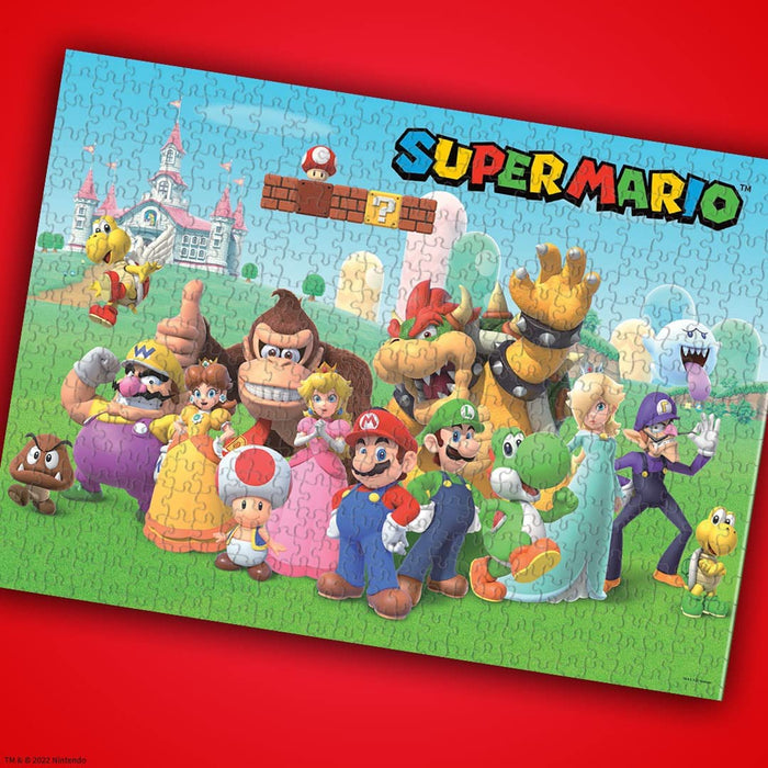 Filosófico ético Estresante Super Mario™ Mushroom Kingdom 1000 Piece Puzzle — Trudy's Hallmark