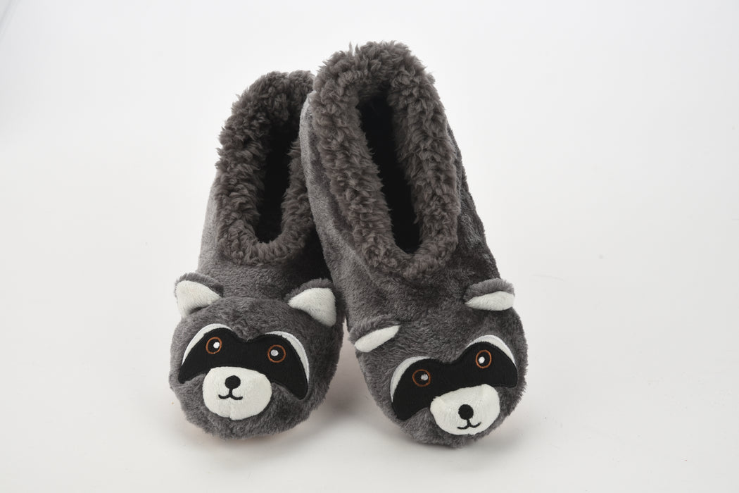 raccoon slippers for adults