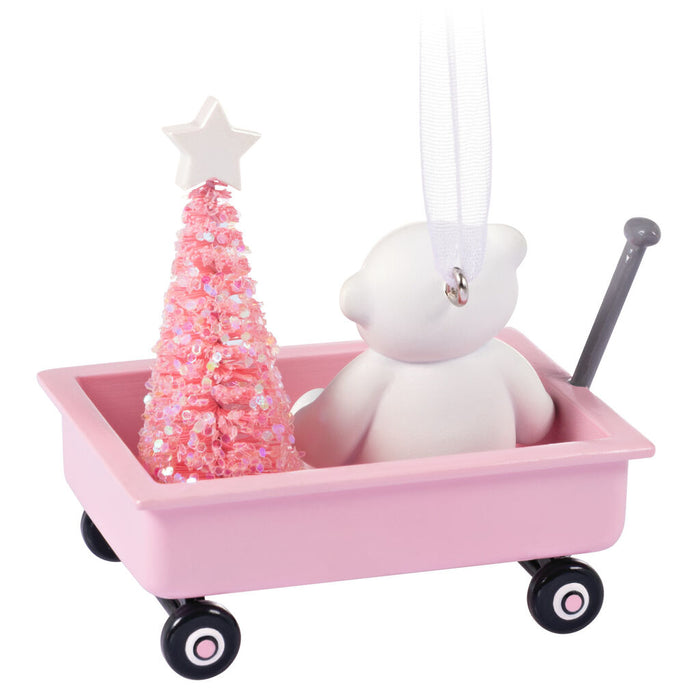 pink baby wagon