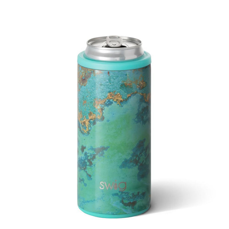 slim can metal koozie