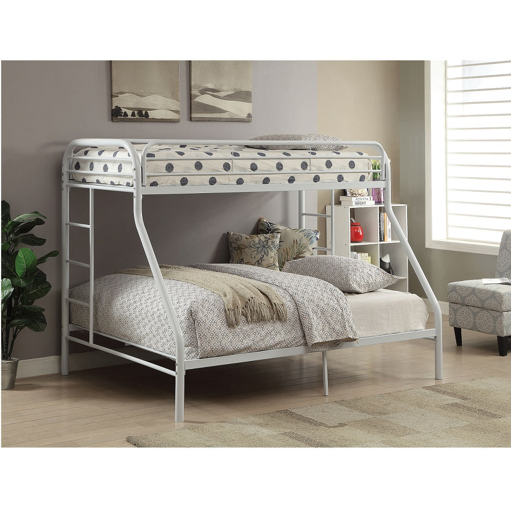 Acme's White - Finish Tritan Twin/Full Bunk Bed 02053WH