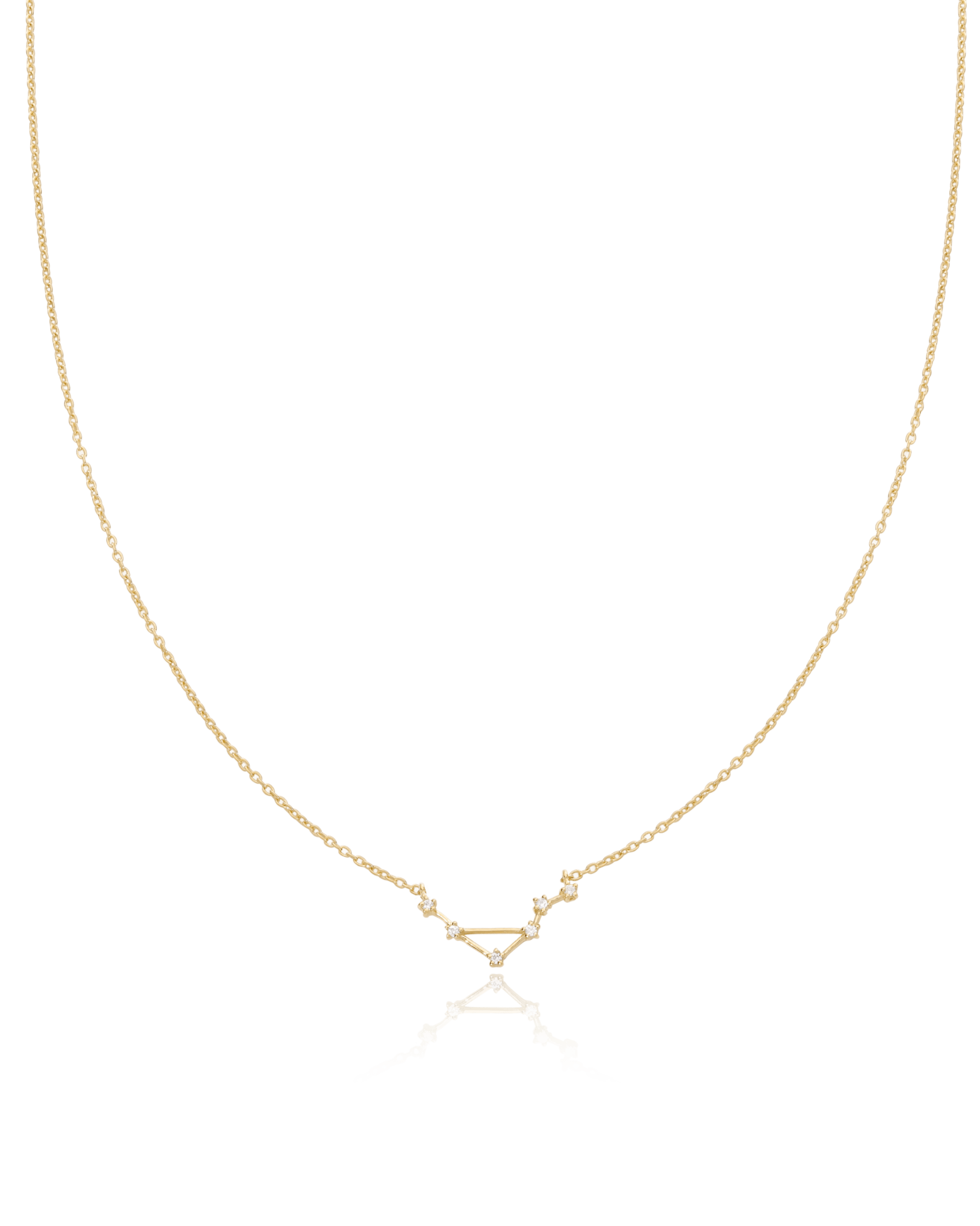 Constellation Necklace with Diamonds - 18K Gold Vermeil Necklaces magal-dev 
