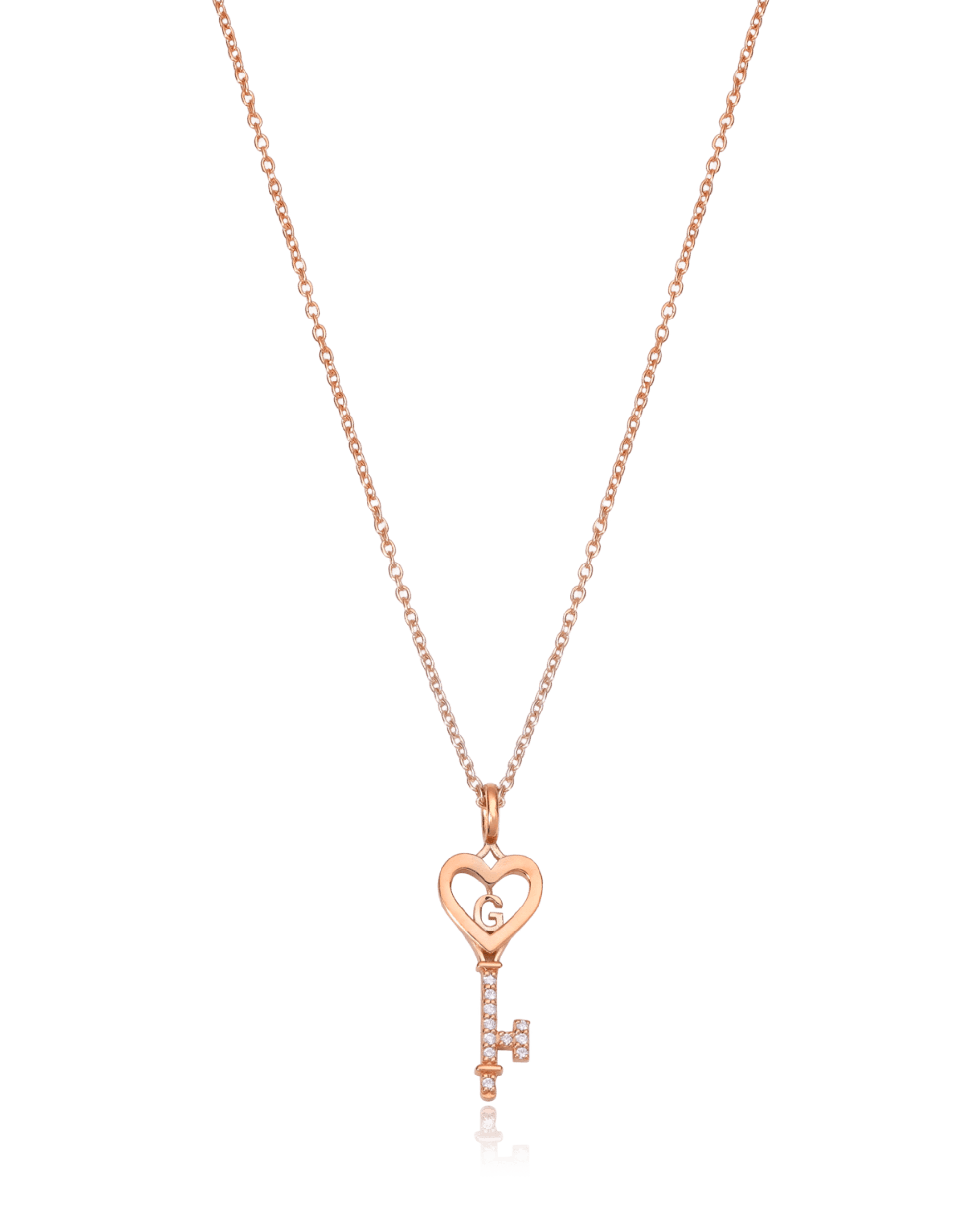 Key To My Heart - 18K Gold Vermeil Necklaces magal-dev 