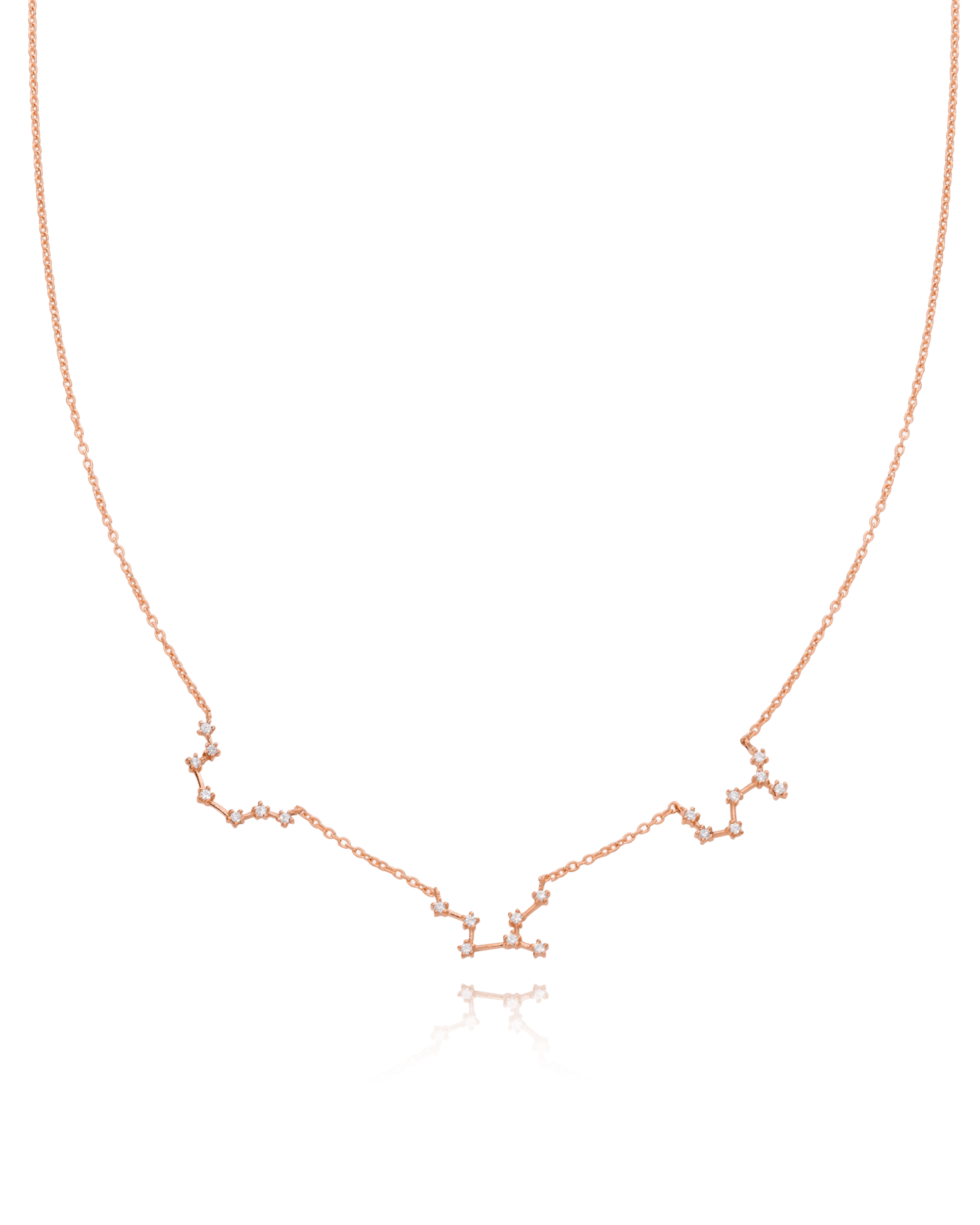 Constellation Necklace with Diamonds - 18K Gold Vermeil Necklaces magal-dev 