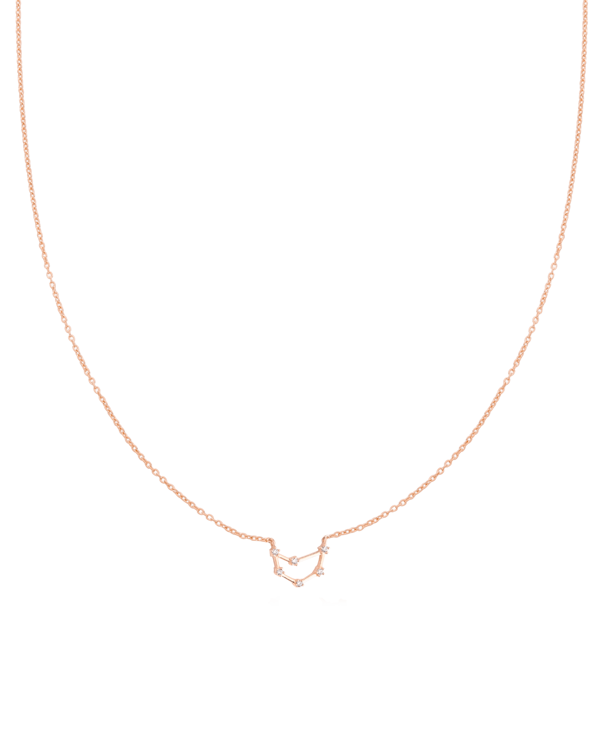 Capricorn Constellation Necklace - 18K Gold Vermeil Necklaces magal-dev 