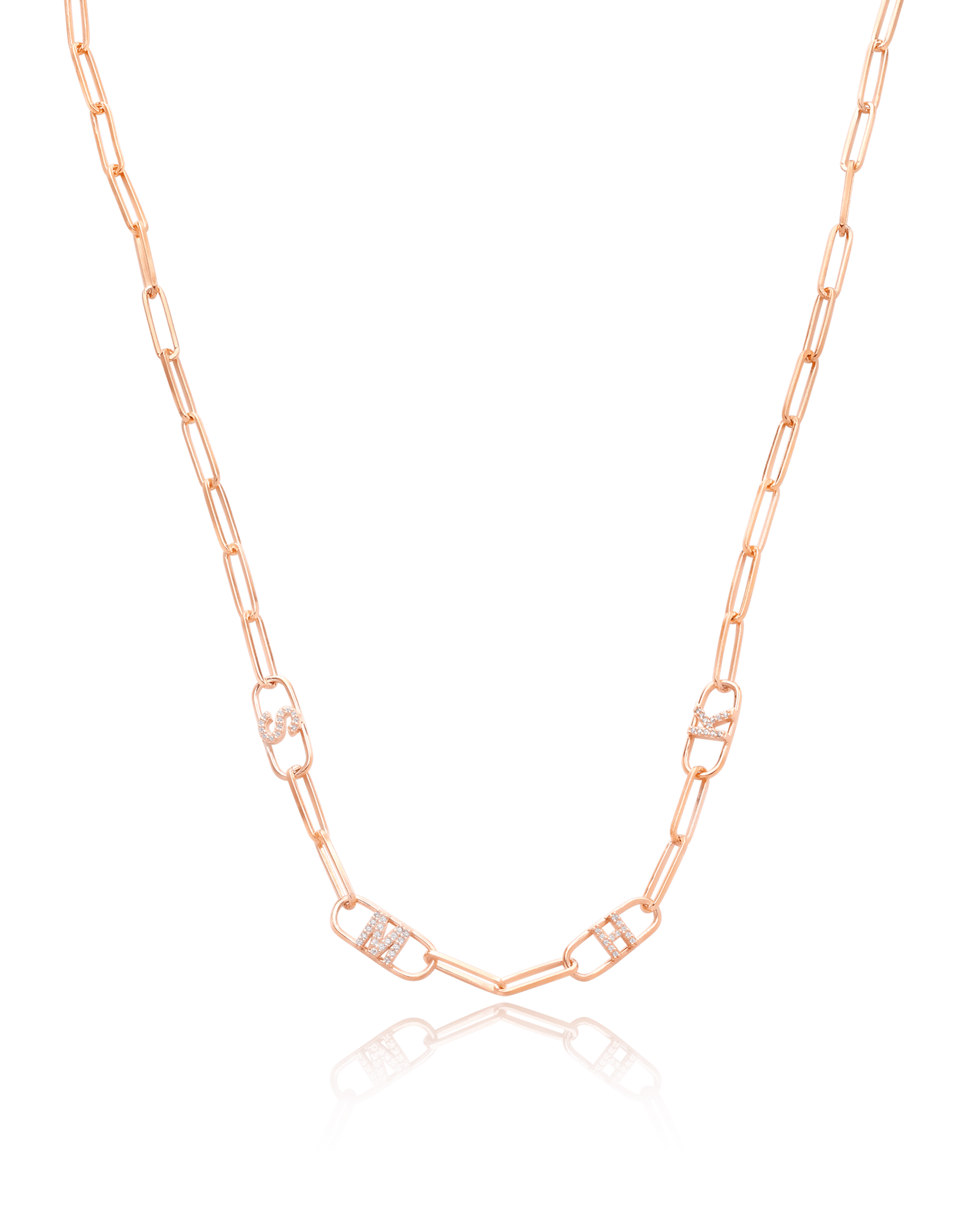 Collier Liens & Initiale(s) - Or Jaune Plaqué 18 carats Necklaces magal-dev 