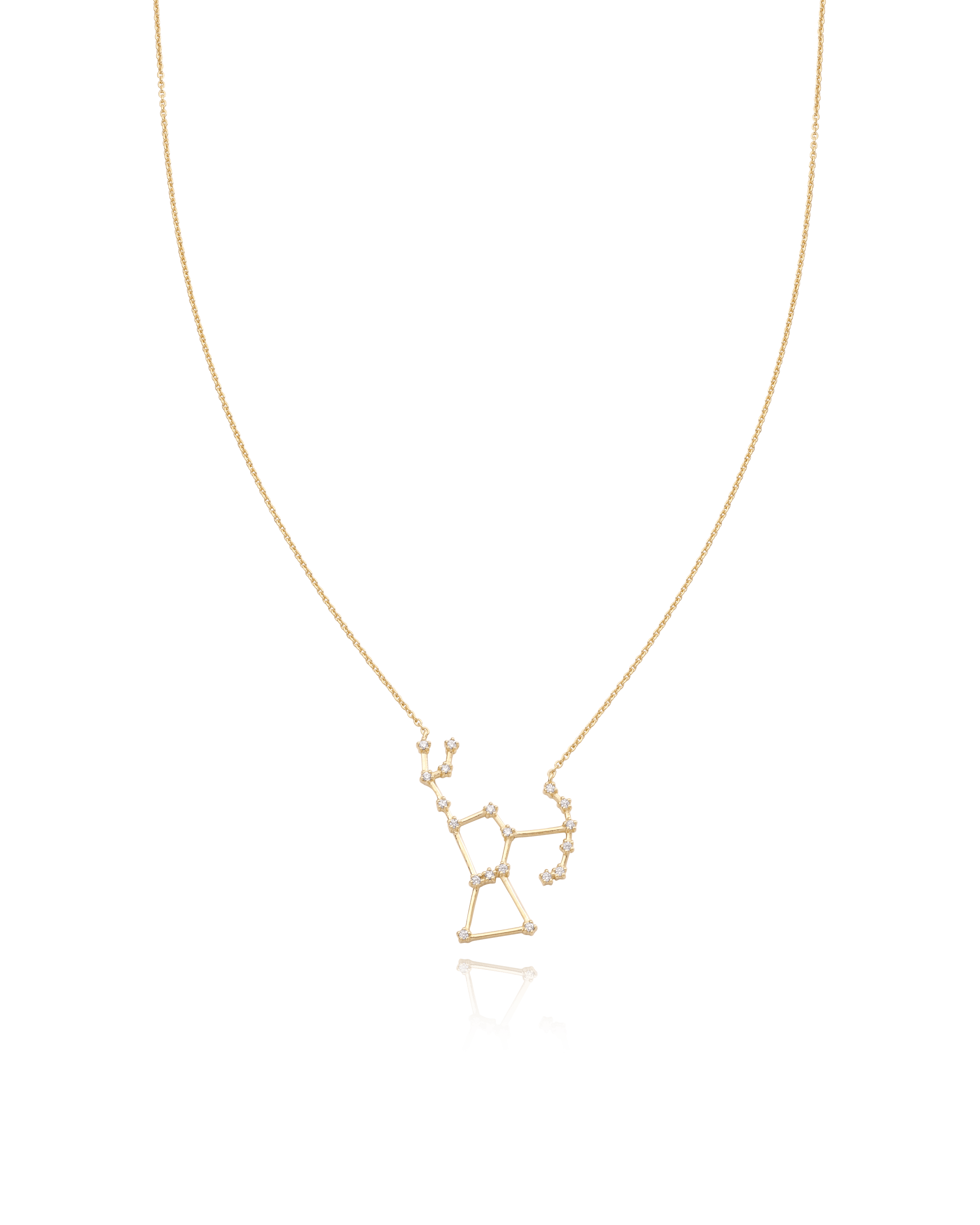 Ursa Major Constellation Necklace - 18K Gold Vermeil Necklaces magal-dev Orion 16" 