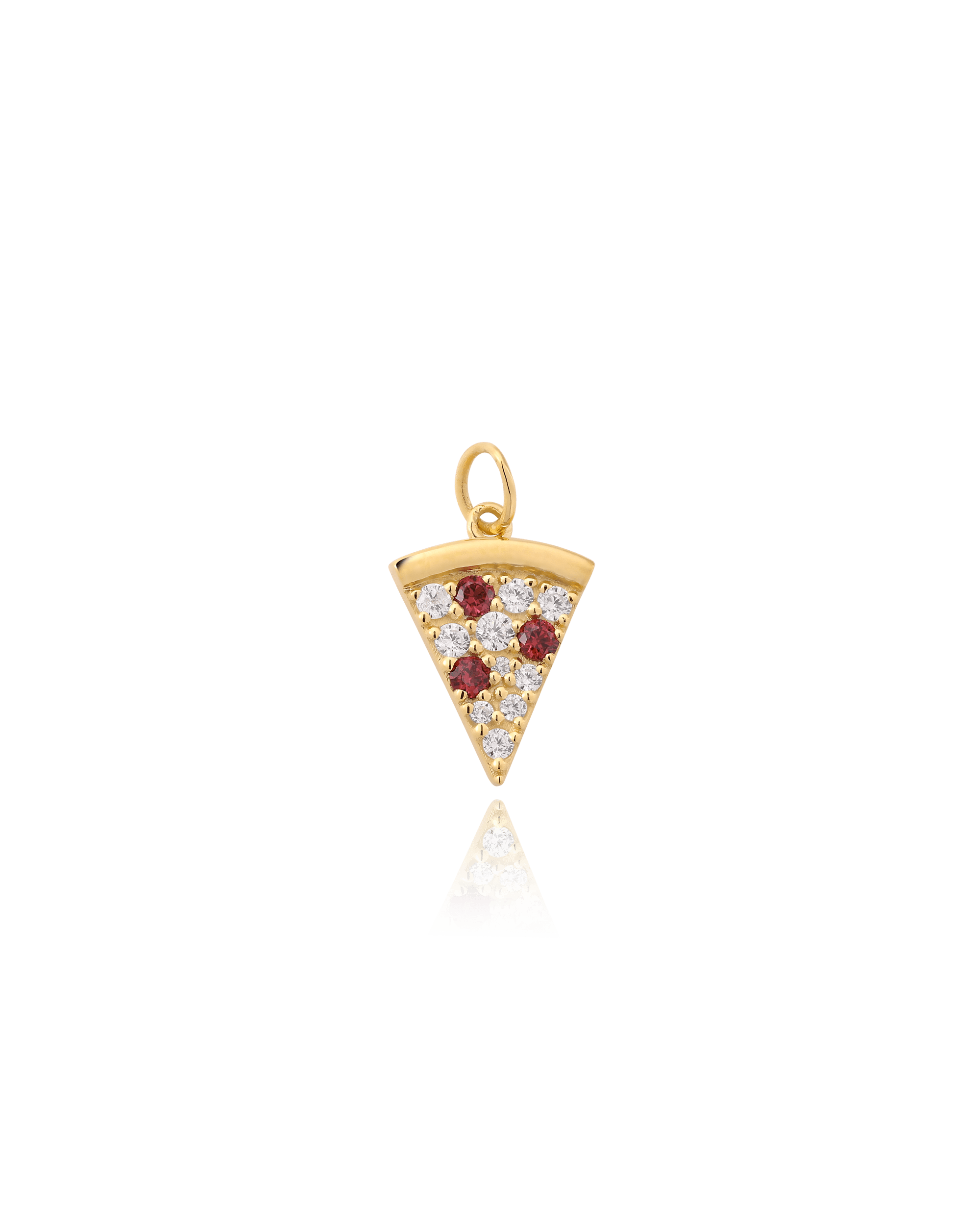 Pizza Charm - 18K Gold Vermeil Charm magal-dev No 
