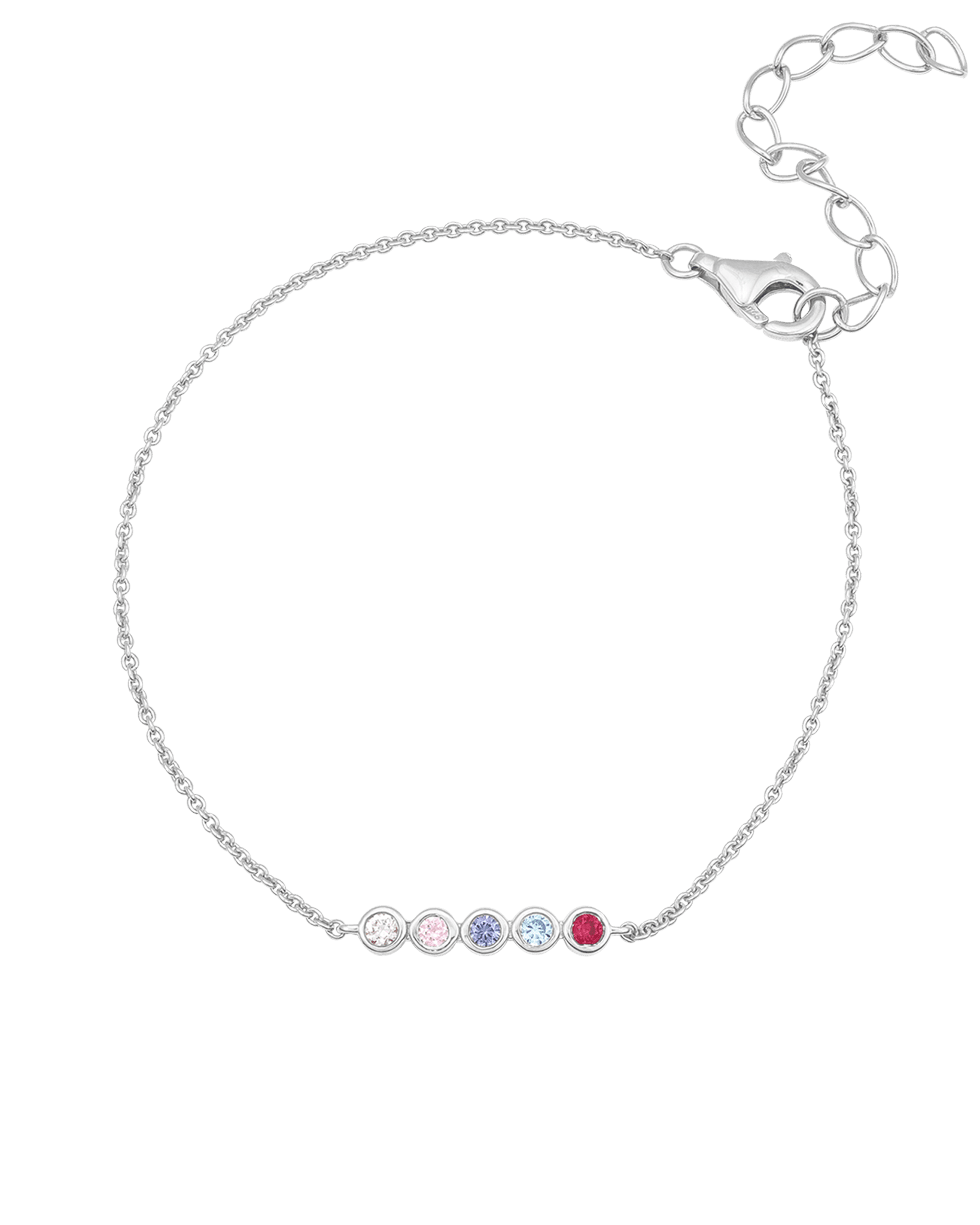 Bracelet Chaine Pierres Précieuses - Or Jaune Plaqué 18 carats Bracelets magal-dev 