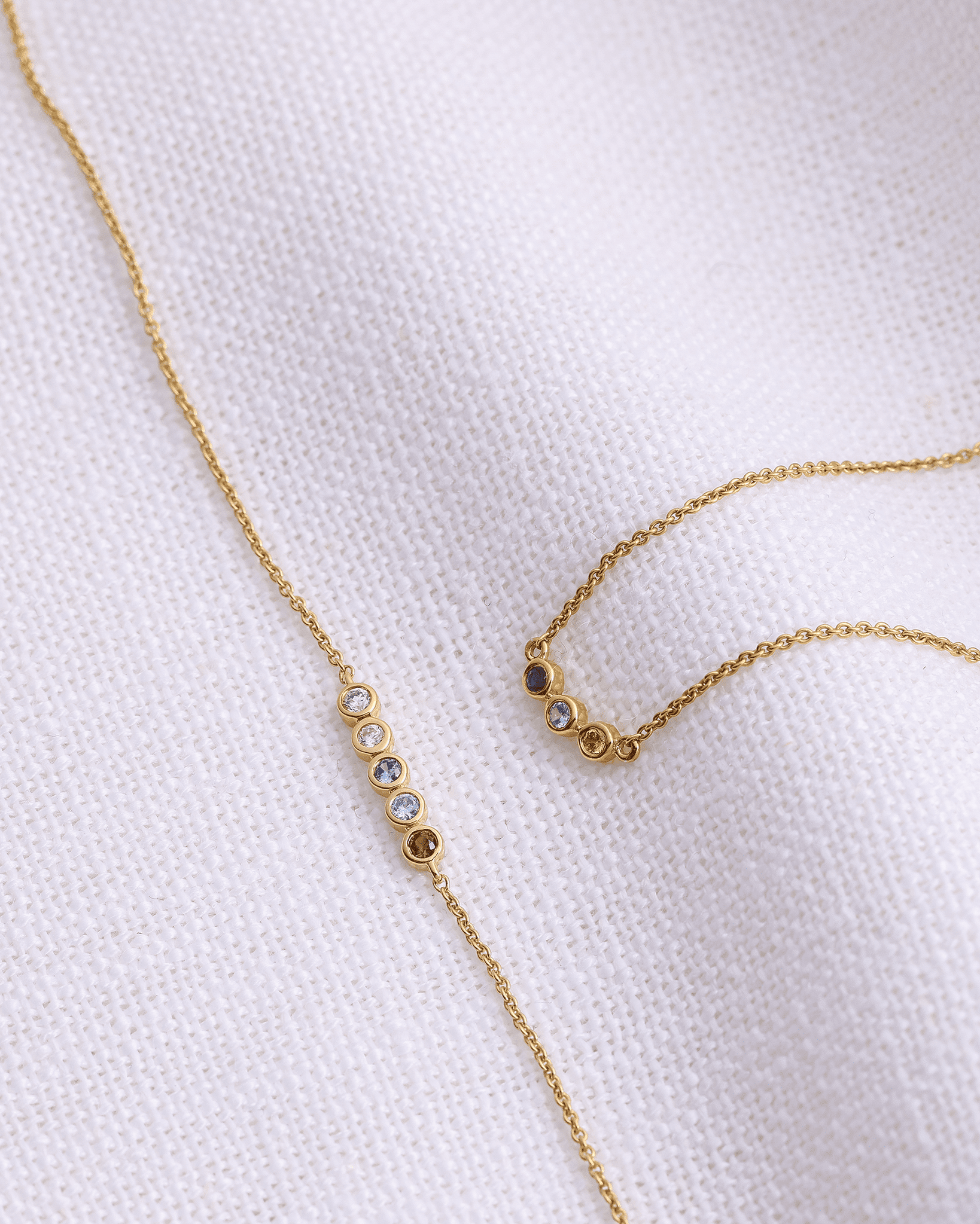Collier Pierres de Naissance - Or Jaune Plaqué 18 carats Necklaces Gold Vermeil 
