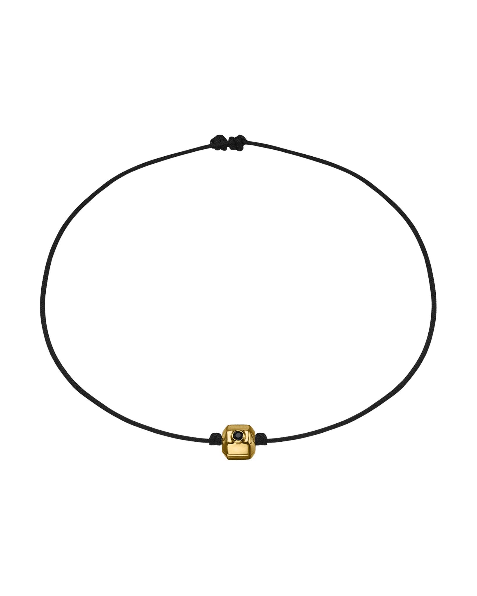 Bracelet Octo Diamant Noir - Or Jaune 14 carats Bracelets magal-dev Noir 