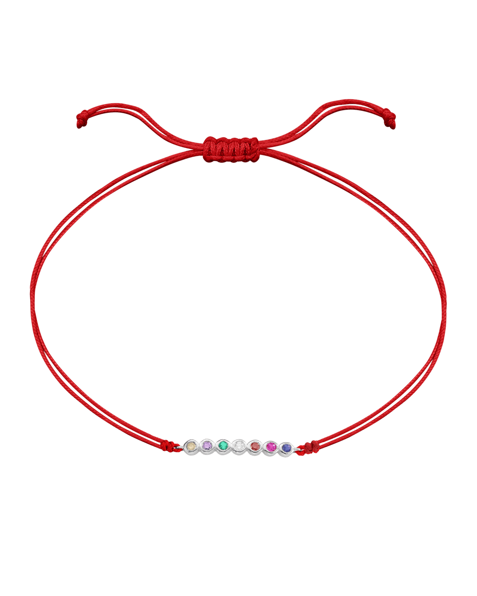 Bracelet Pierres Précieuses - Argent 925 Bracelets 925 Silver Rouge 2 