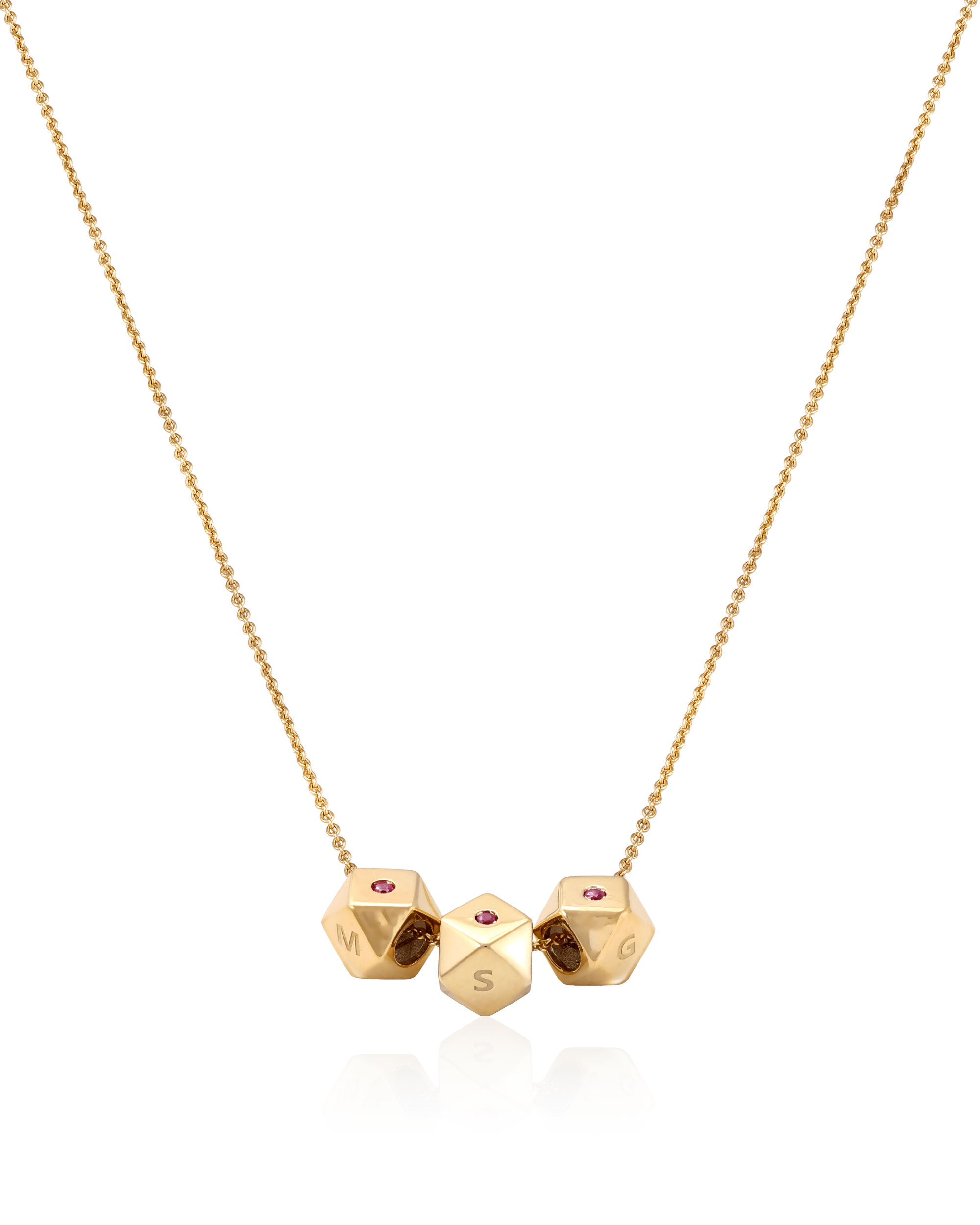 Hedra Necklace - 18K Gold Vermeil Necklaces magal-dev 