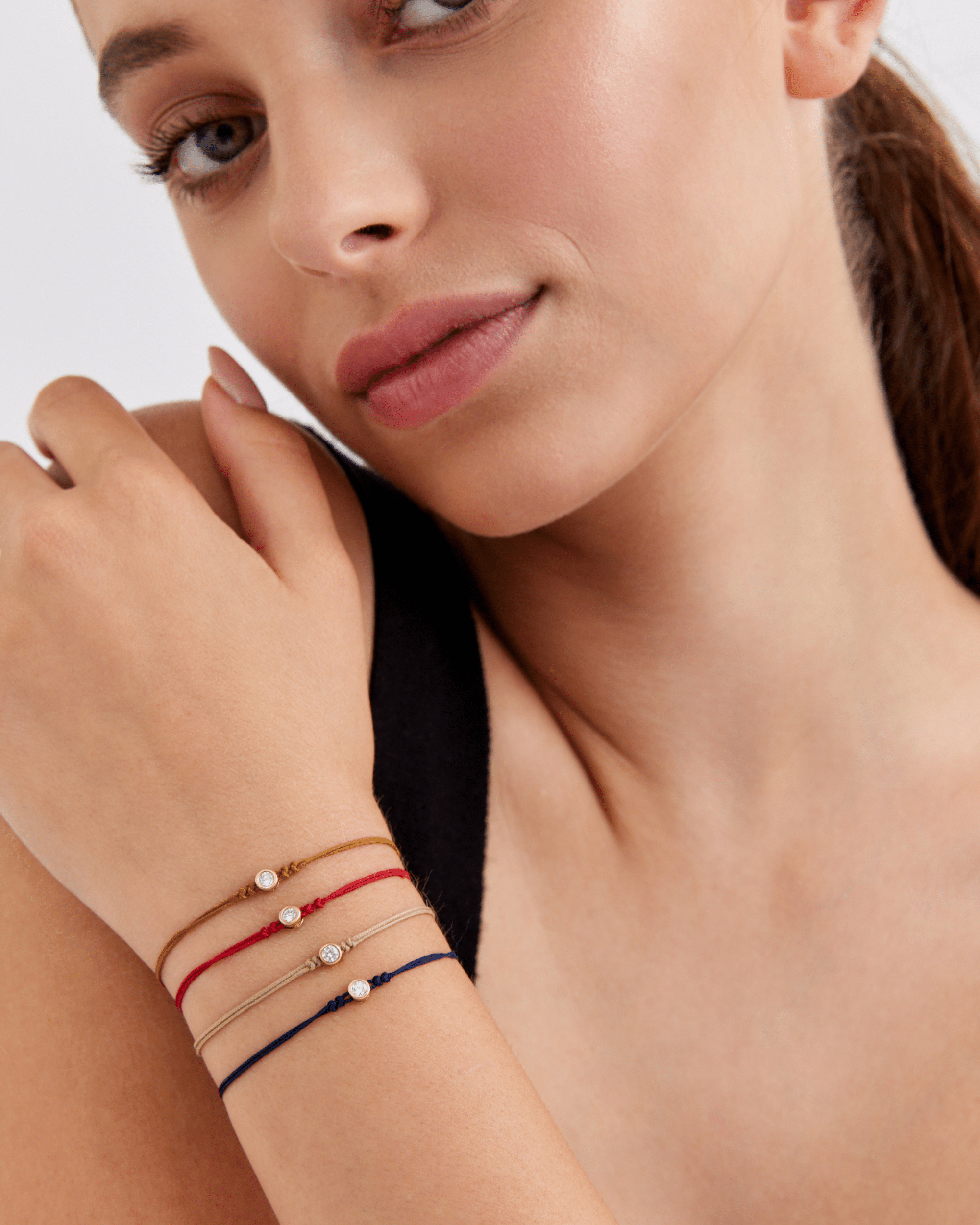 The Classic String of Love - 14K Rose Gold Bracelets 14K Solid Gold 