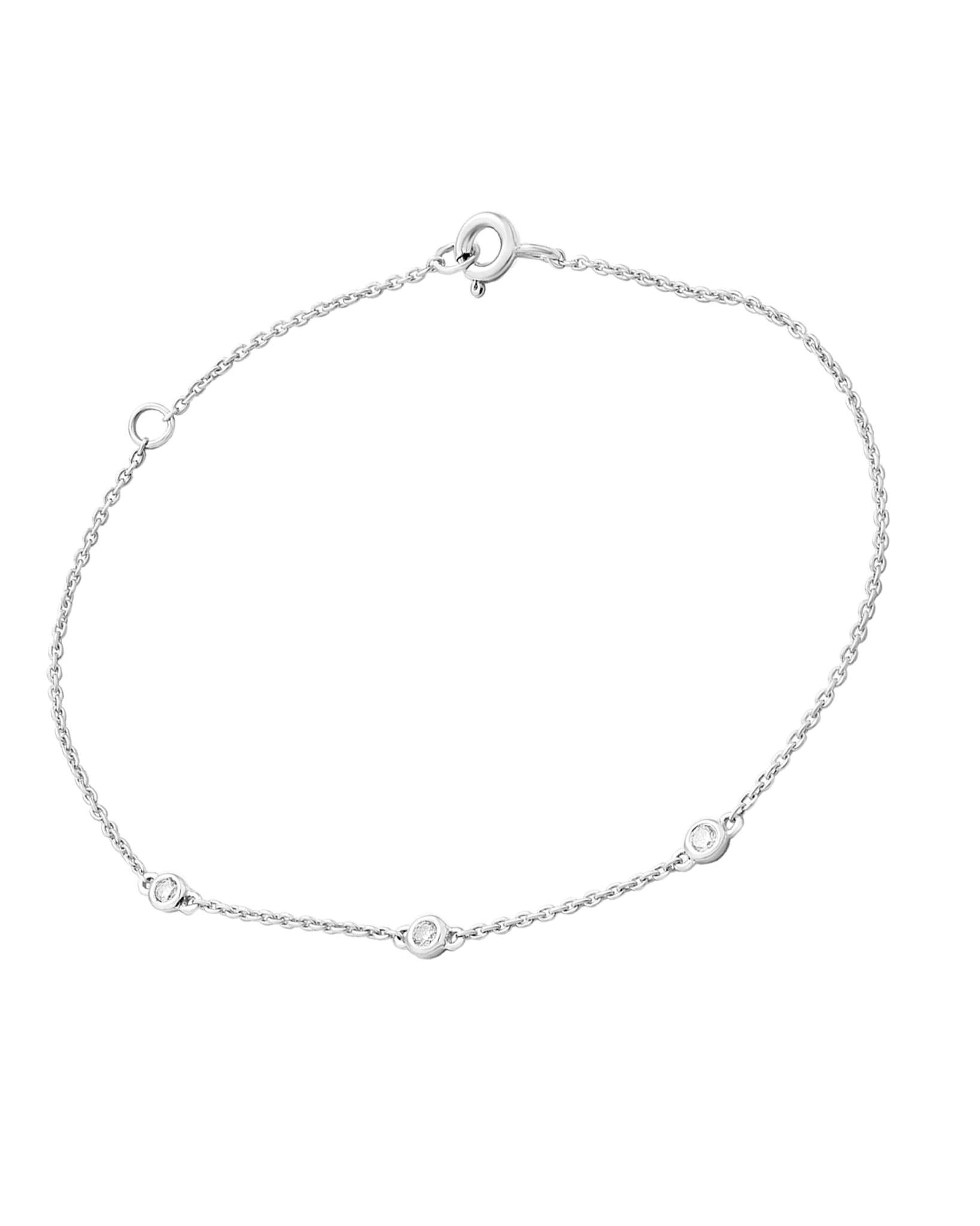 Adjustable Bezel Diamond Marquise Bracelet – Henri Noël