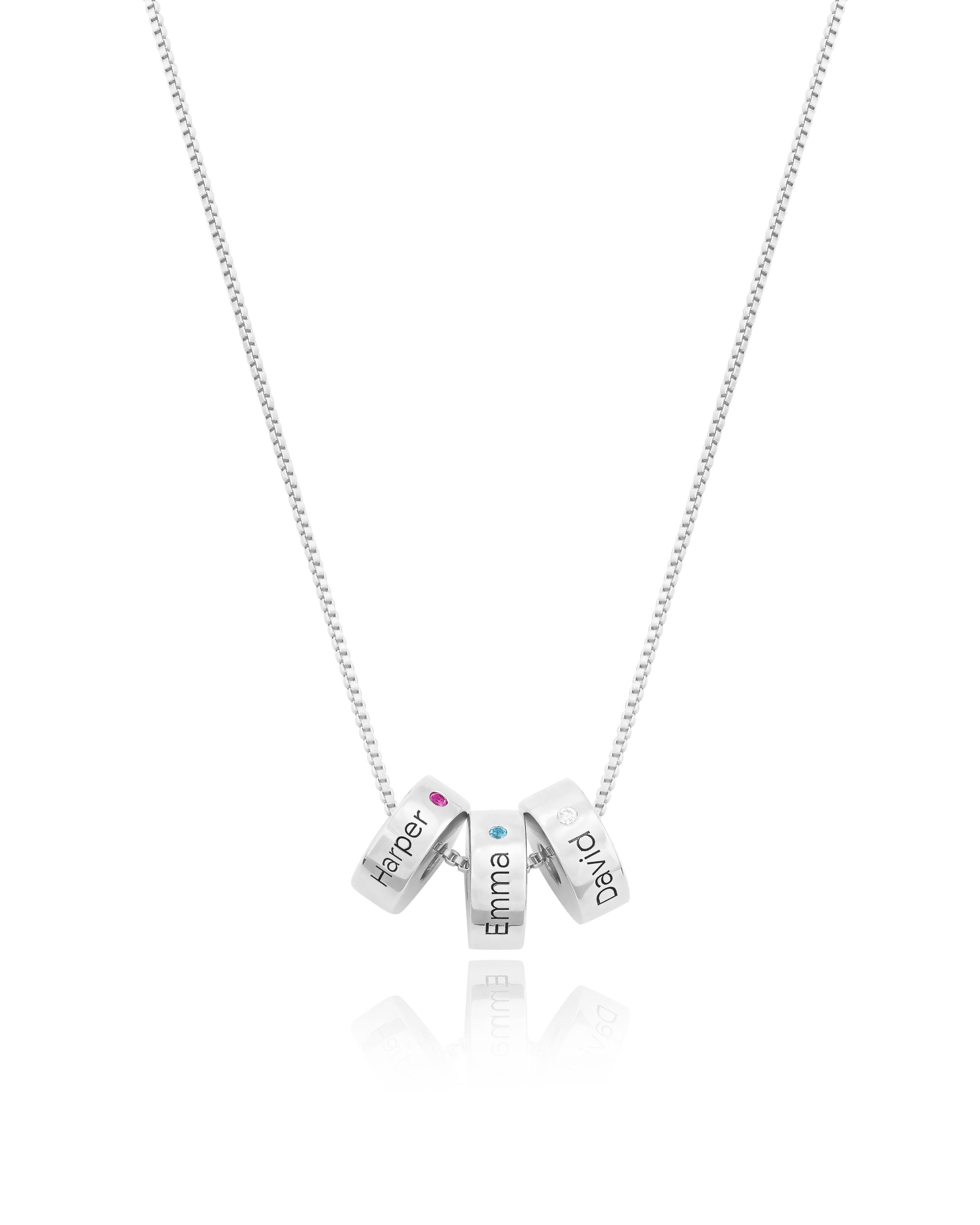 Kreis des Lebens Halskette - 925er Sterlingsilber - MagalJewelry product image