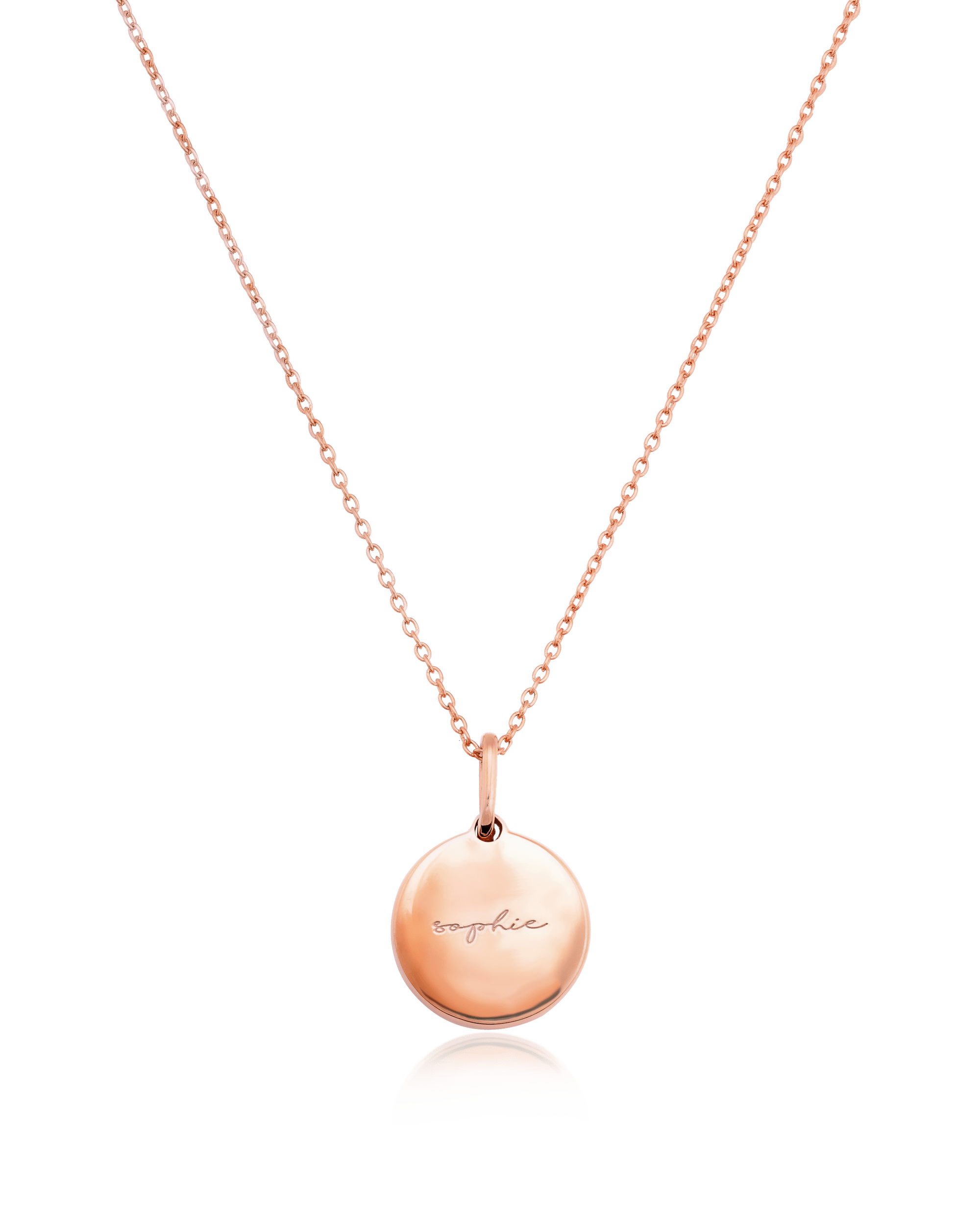 Coin Piece Necklace - 18K Gold Vermeil Necklaces magal-dev 