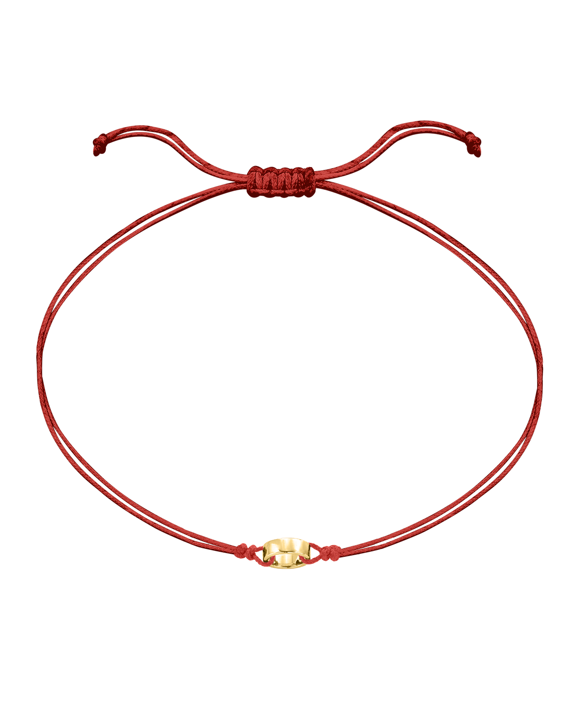 Engravable Links of Love - 18K Gold Vermeil Bracelets magal-dev 1 Red 