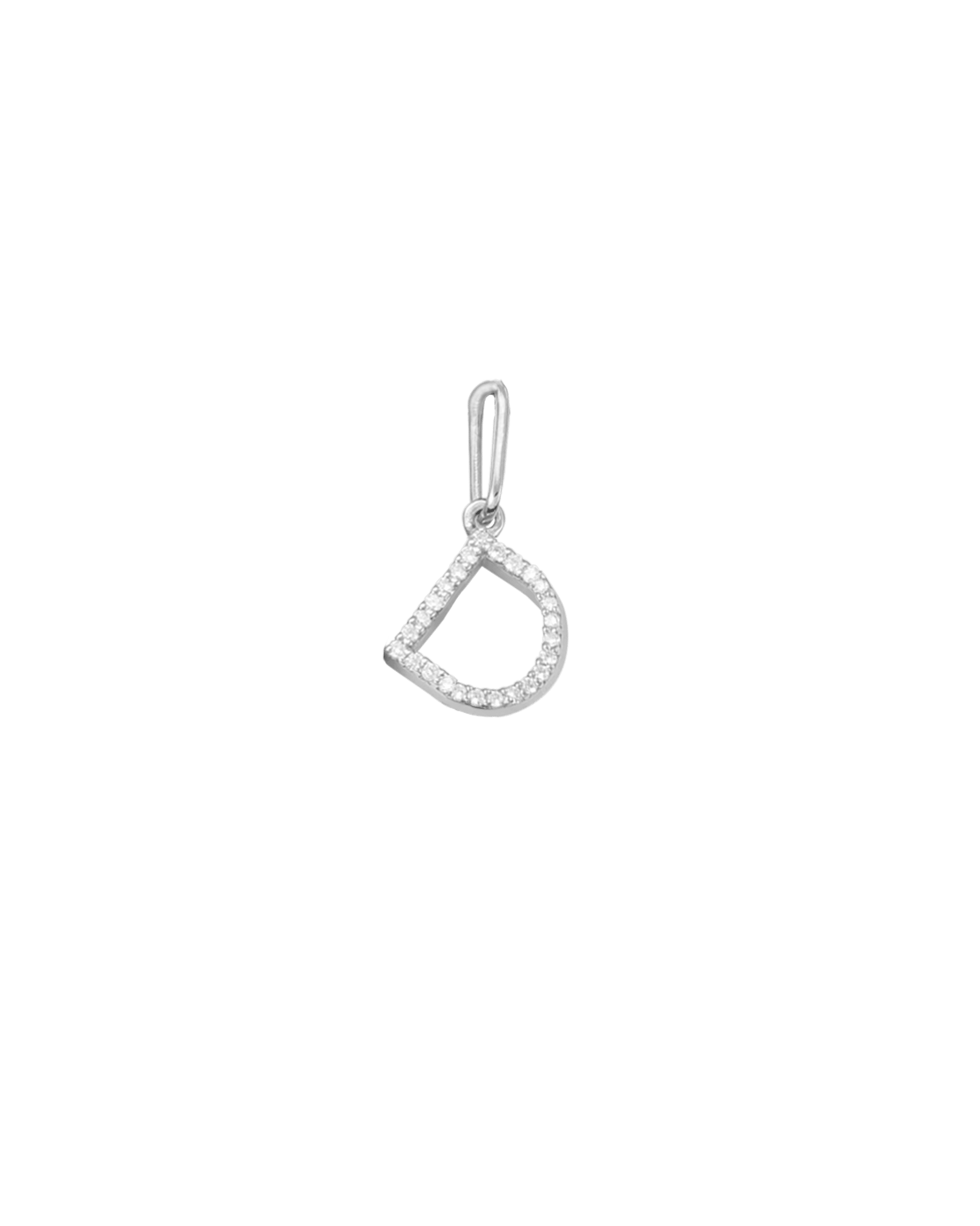 Frosted Charm - 14K White Gold Charm magal-dev 