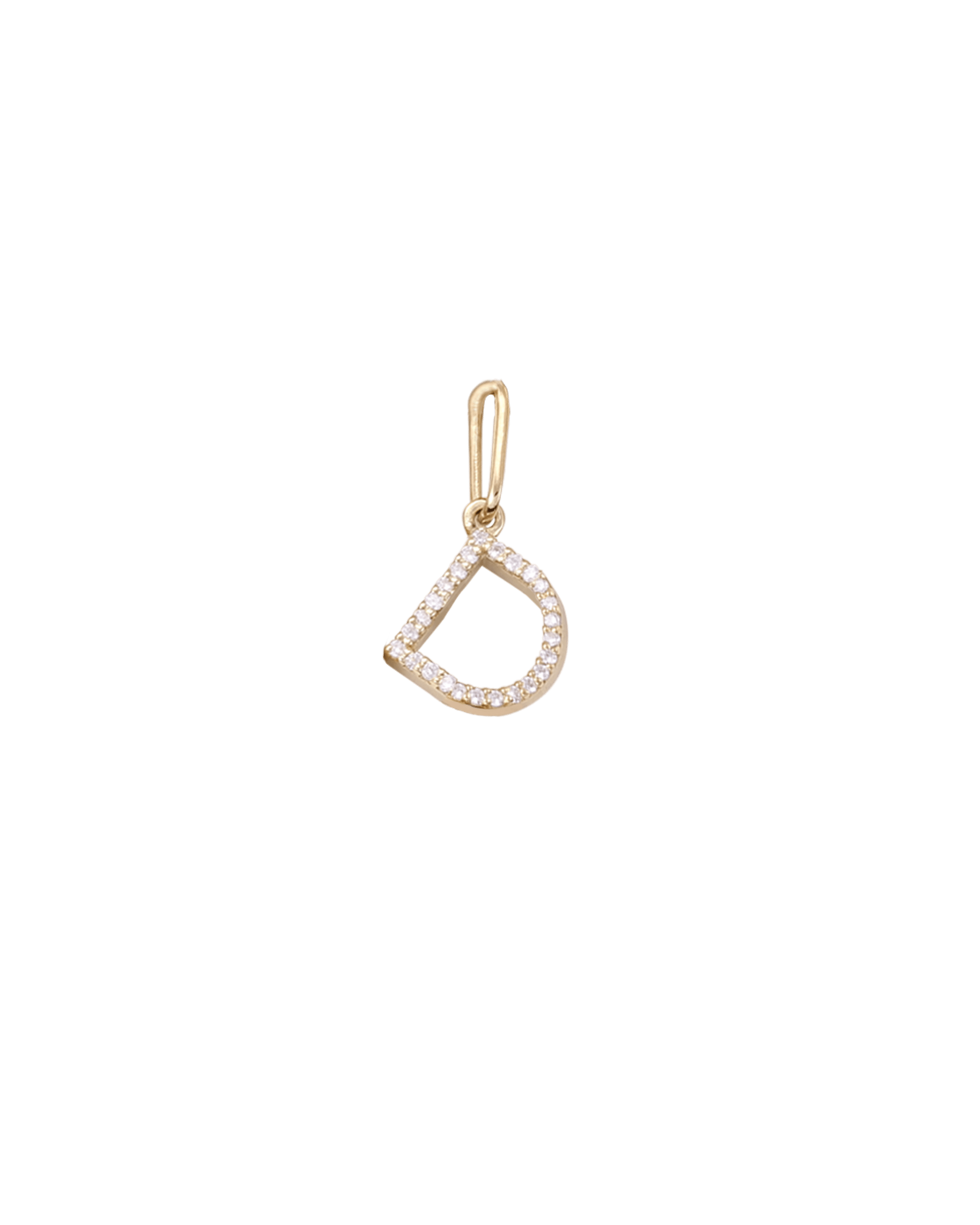 Frosted Charm - 18K Gold Vermeil Charm magal-dev 