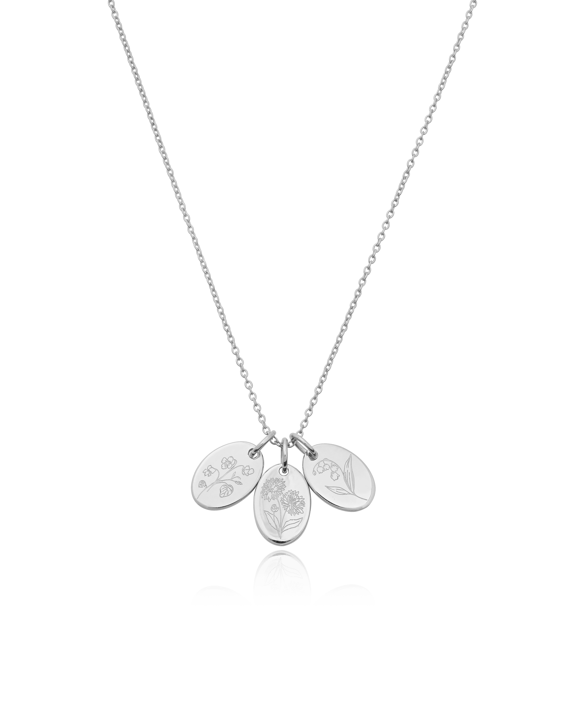 Flower Necklace - 18K Gold Vermeil Necklaces magal-dev 