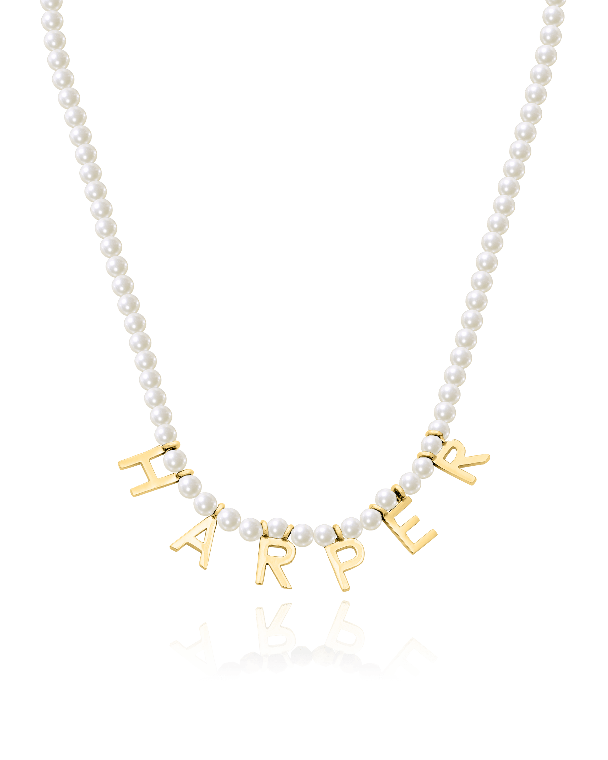 The Pearl Initial Necklace