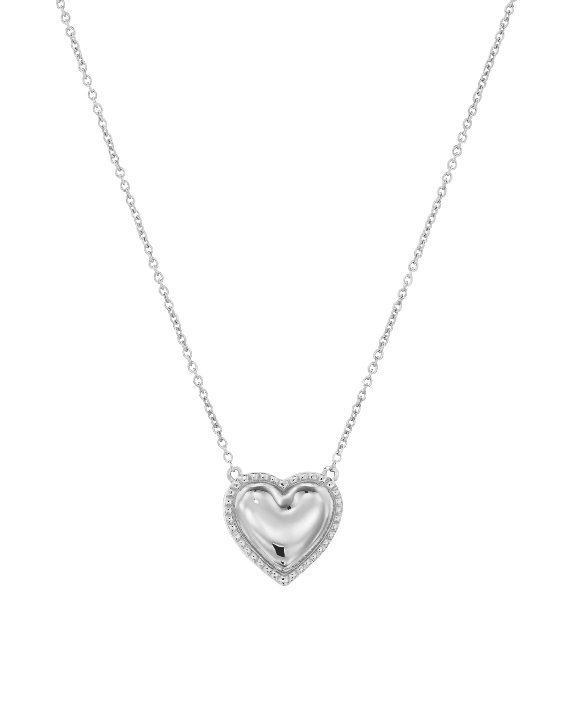 Heart Pendant Necklace - 18K Gold Vermeil Necklaces magal-dev 