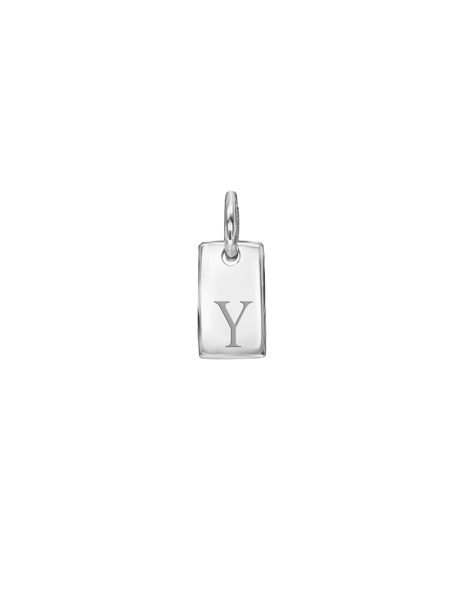 Mini Dog Tag Charm - 925 Sterling Silver Charm magal-dev 